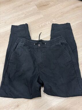 American Eagle Outfitters Black Drawstring Jogger Pants